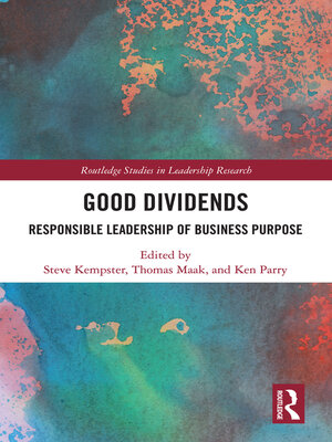 cover image of Good Dividends